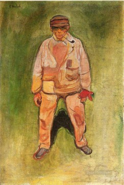 the fisher boy Painting - the fisherman 1902 Edvard Munch